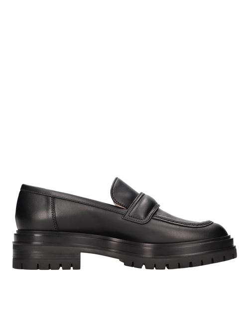 Leather moccasins GIANVITO ROSSI | ARGO CALFNERO